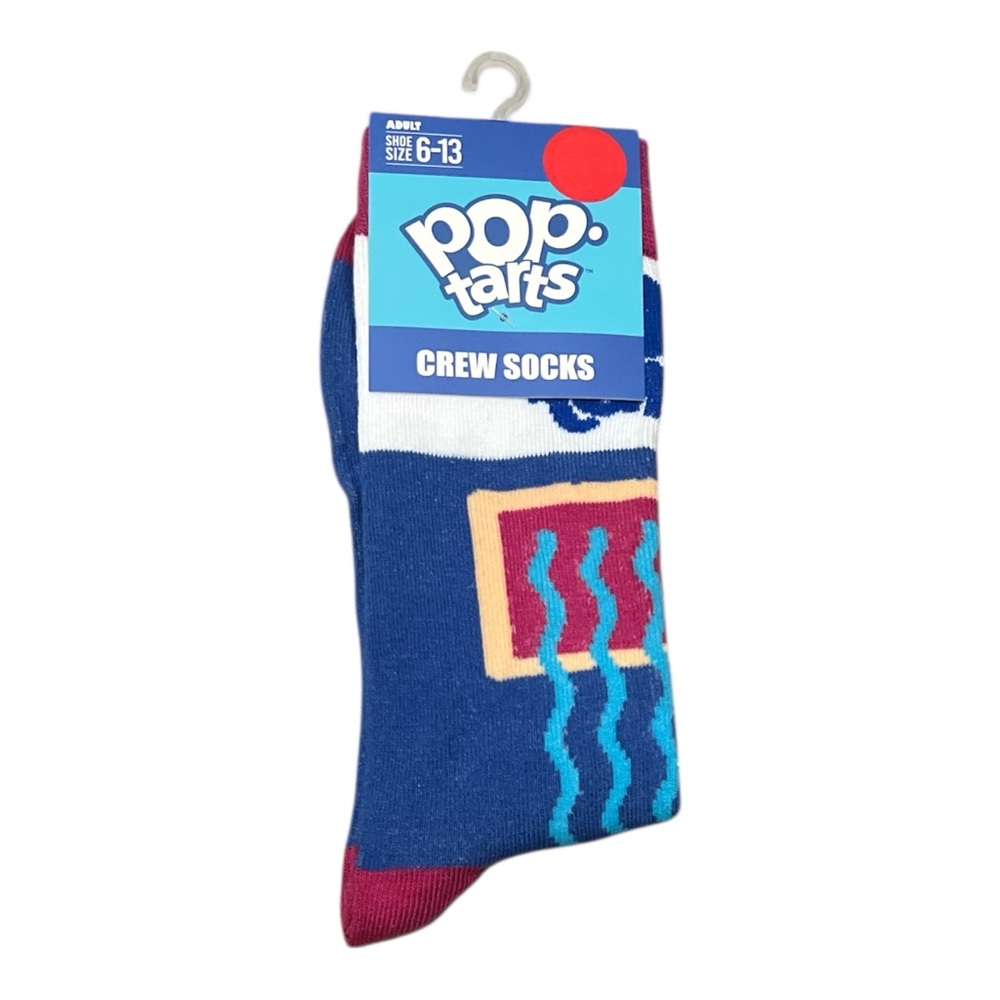 Kellogg’s Pop-tarts Men’s Novelty Crew Socks Size 6-13